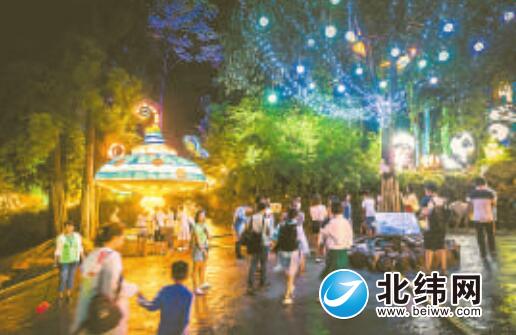 碧峰峡夜间植物园开园暨首届避暑音乐美食节开幕
