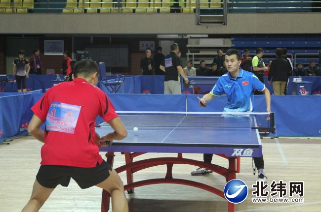 四川省全民健身乒乓球公开赛总决赛在我市举行