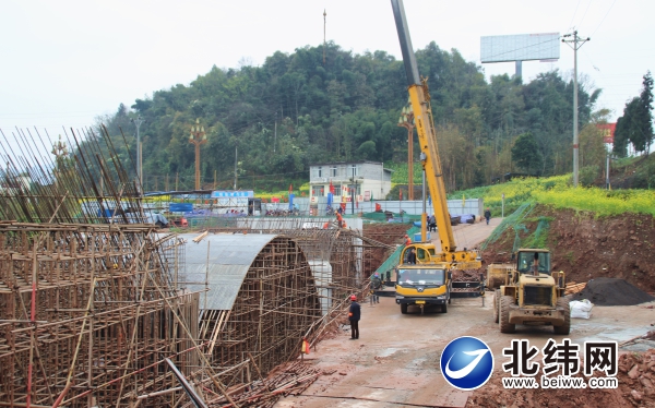 陇西河东风二桥名目估量5月主体开工