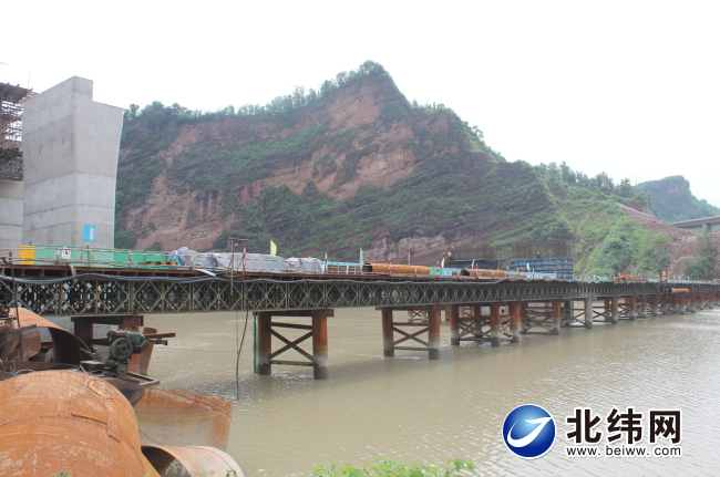 雅安多营青衣江大桥工程进展有序 计划今年12月底合龙贯通