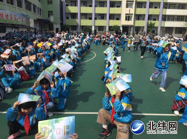 石棉县各级种种学校睁开防灾减灾张扬行动