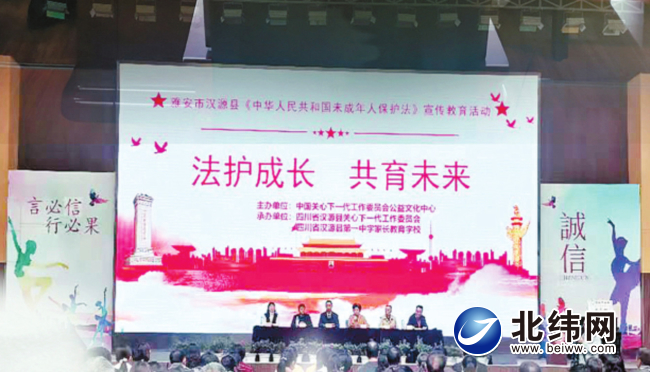 汉源县
：举办未成年人保护法宣传教育活动